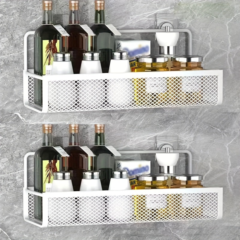 Mesh Storage Shelf  - White