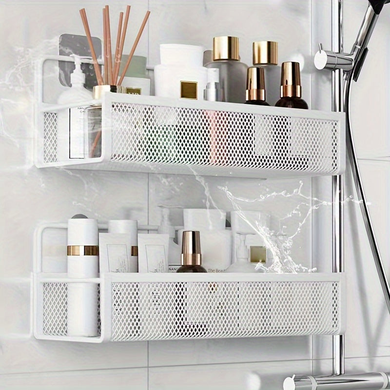 Mesh Storage Shelf  - White