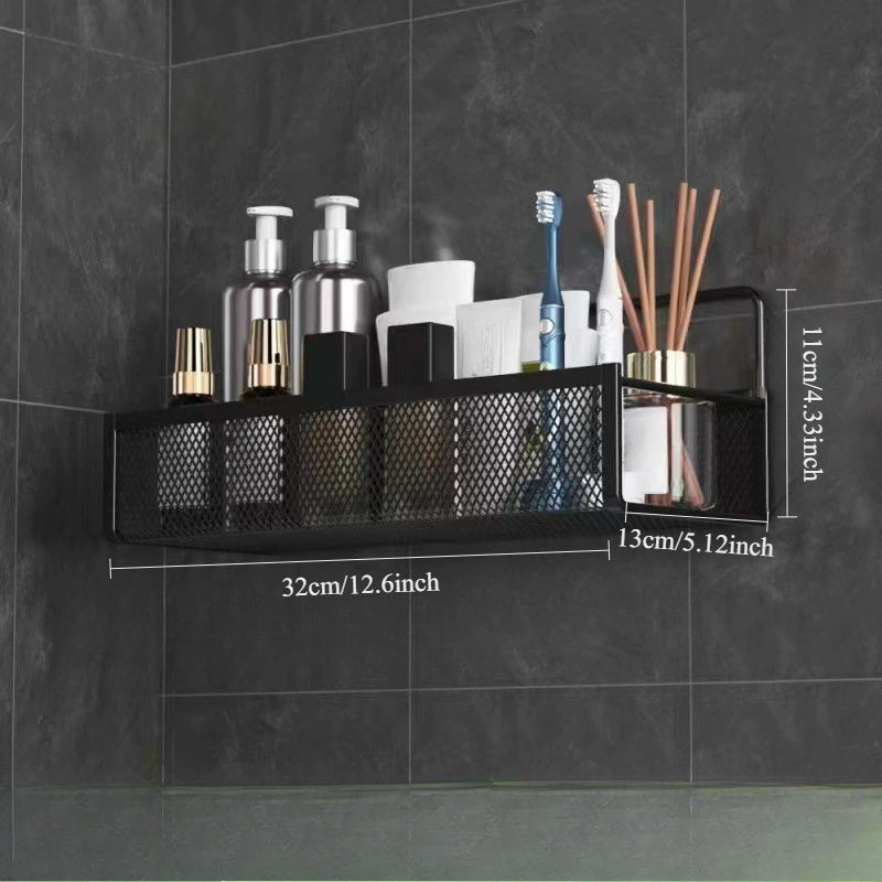 Mesh Storage Shelf - Black