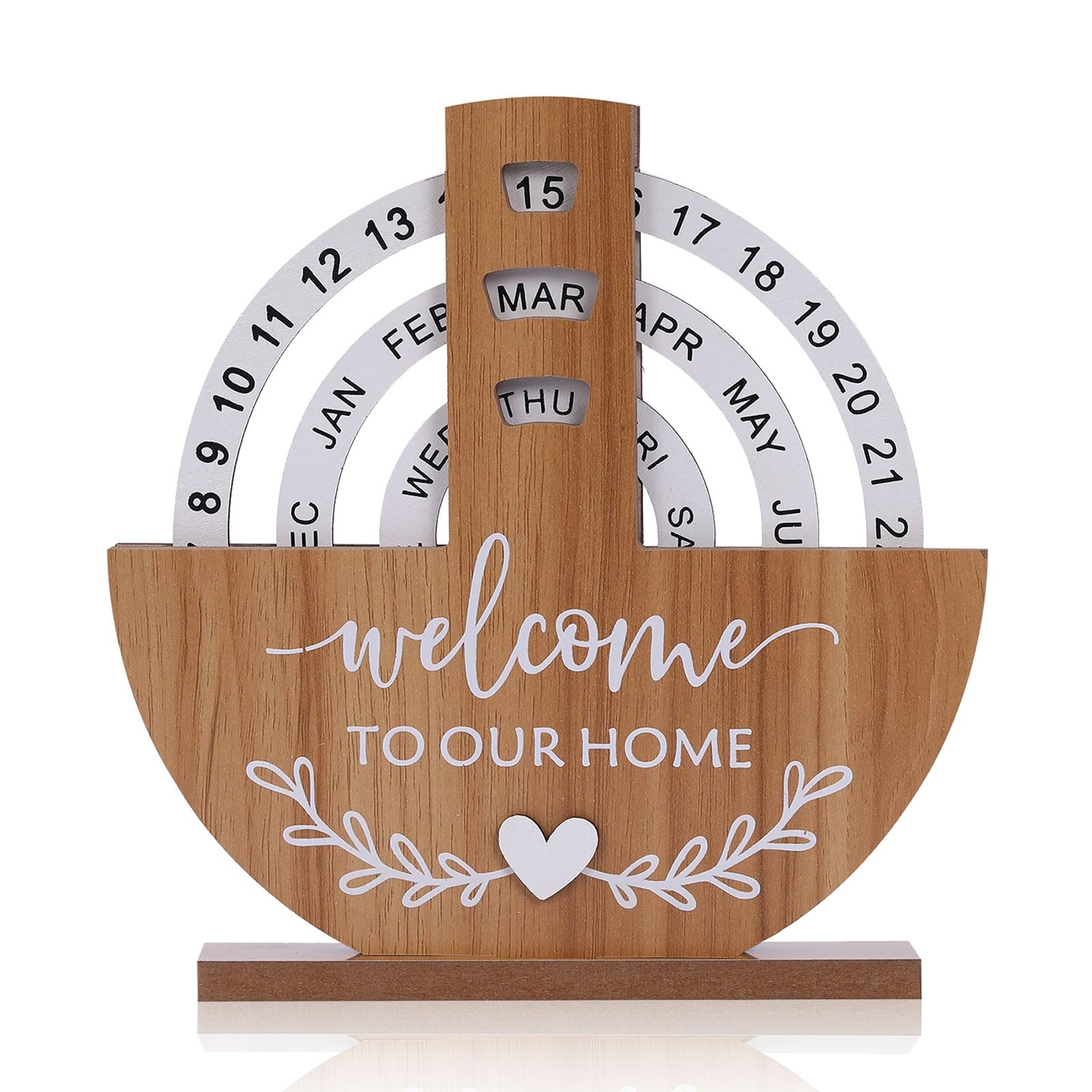 Wooden Calendar - Home Decor