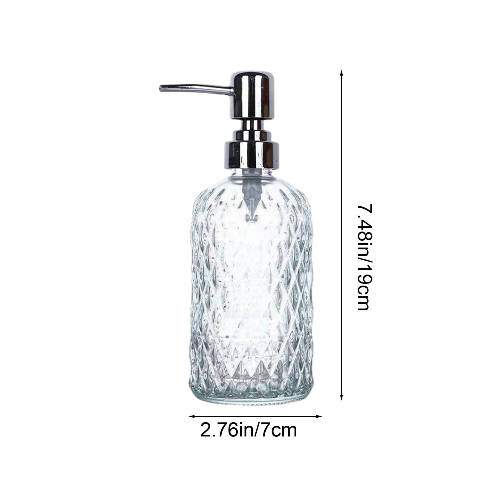 Glass Soap Dispenser 15 Oz