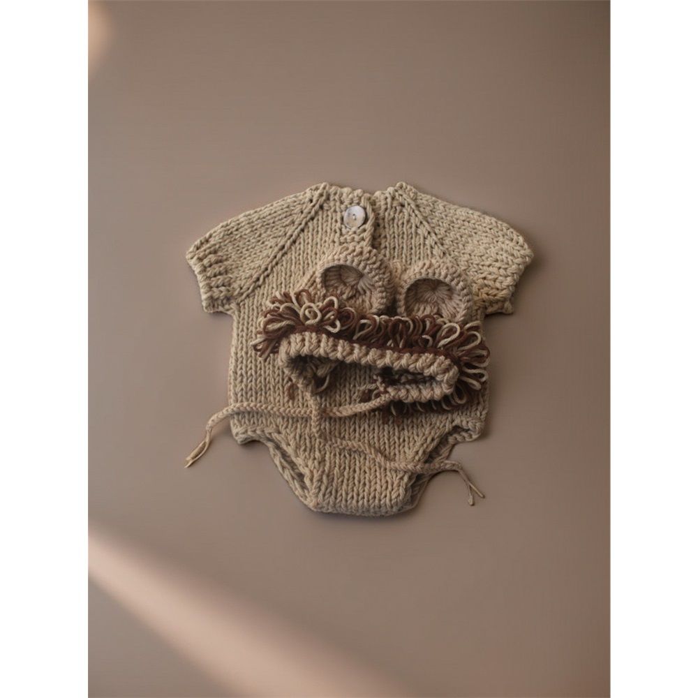 Lion Baby Photography Props Set