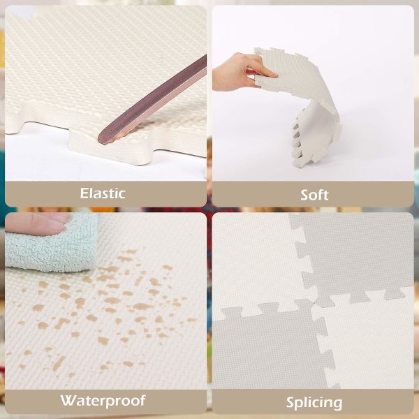 Foam Play Mat -- Puzzle Mat for Kids,