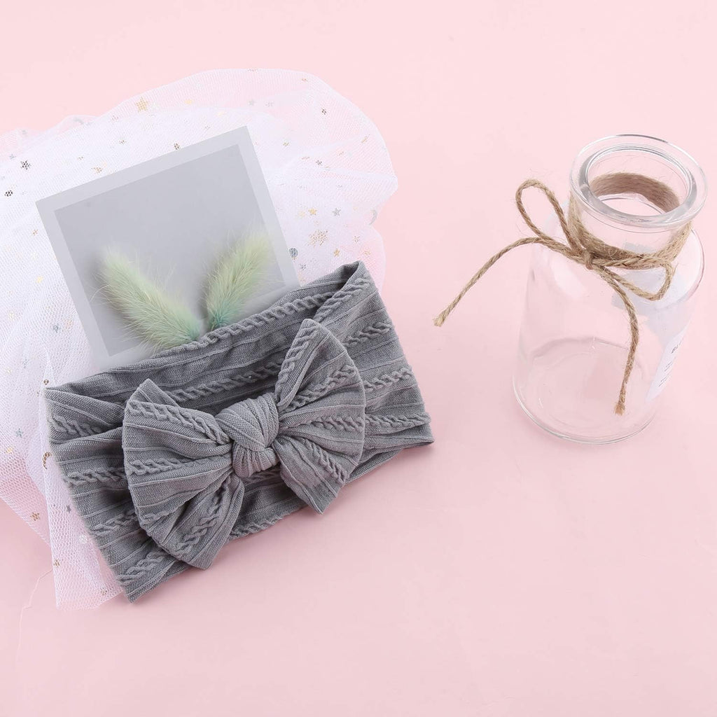 8PCS Baby Nylon Headbands