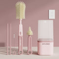 Baby Bottle Cleaning Brush Set - Pink