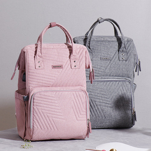 Quilted Nappy Baby Backpack