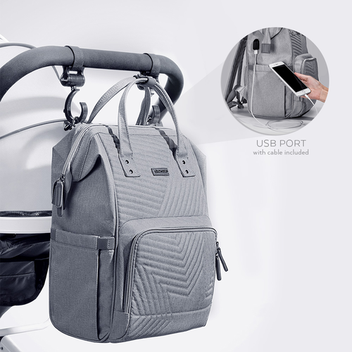 Quilted Nappy Baby Backpack